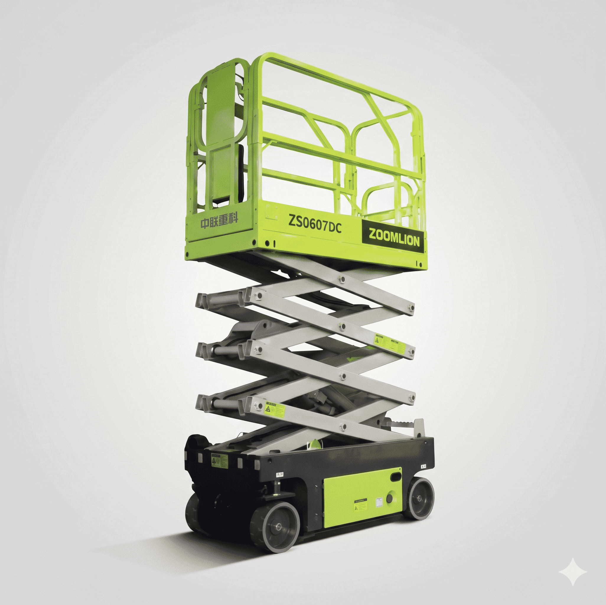 Plataforma elevatória articulada para trabalho em altura